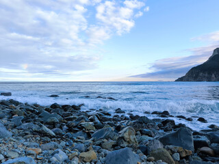 beach and rocks