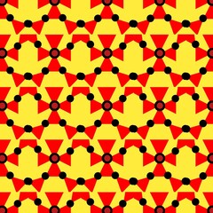 Seamless pattern with colorful