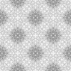 seamless op art creative geometric pattern, ornament, modern linear background, fashion, print, original vector decoration