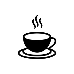 Coffee cup icon. Coffee mug. hot Coffee symbol. Vector illustration