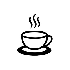 Coffee cup icon. Coffee mug. hot Coffee symbol. Vector illustration