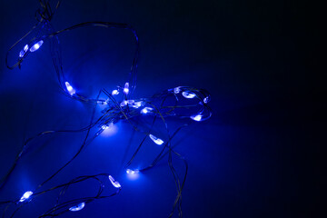 Christmas lights background