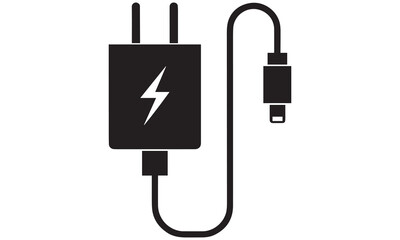USB Cable Clipart – Charging Cord and Connector Vector for Tech and Device Designs