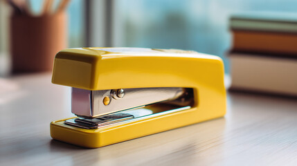 YellowStaplerOnDesk