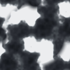 Abstract dark and light cloud like shapes