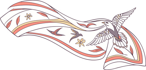 A close-up, abstract image showcasing a pristine white silk fabric. The fabric is the primary subject, occupying the majority of the frame with no other discernible objects. The silk appears to be dra