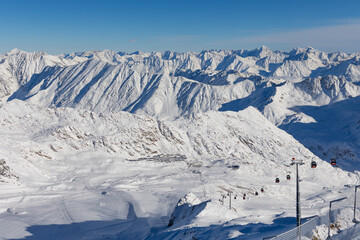 Pitztaler Gletscherskigebiet, &Ouml;sterreich