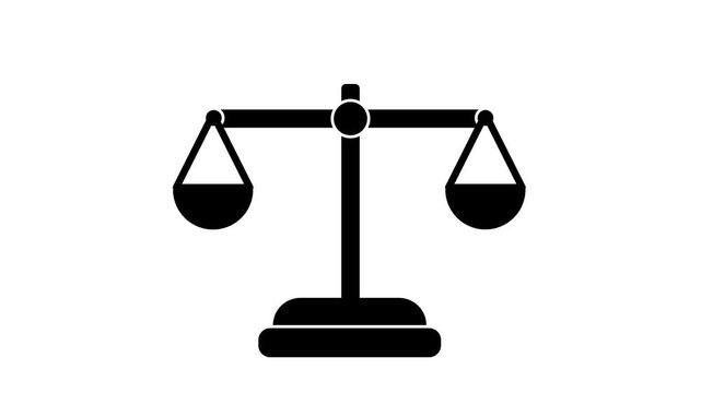 SCALES ANIMATION MOTION GRAPHIC WITH CHORMA KEY 