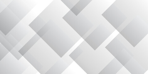 Fototapeta premium Abstract seamless modern white and gray technology concept geometric line. vector gradient lines geomatics retro pattern triangle shape tech web business template texture background .