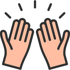 Obraz premium Pray Icon