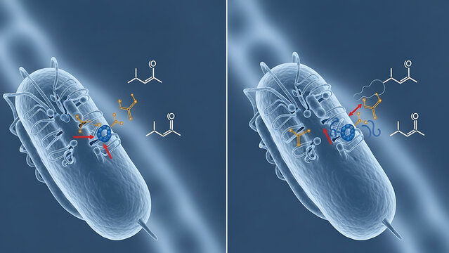 Beta-lactamase Efflux Pumps Antibiotic Resistance Visualization