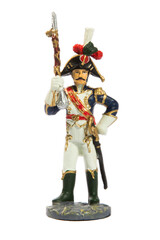 Obraz premium Toy soldier on a white background