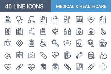 A flat vector collection of web icons and symbols for mobile internet business and website design