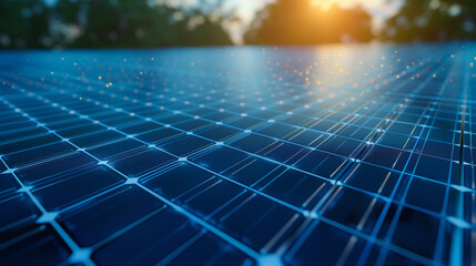 solar panels on roof