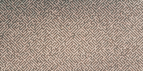 Abstract geometric background. Aztec greek pattern. Grunge pattern illustration.