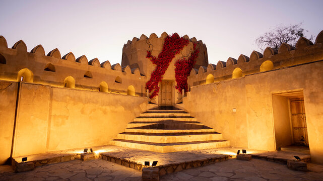 Oman Jibreen Castle Fort Palace