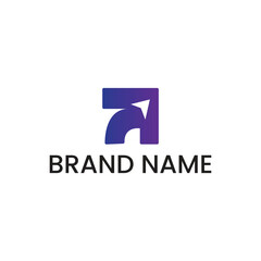 Fototapeta premium Startup Tech Business Brand Logo Design