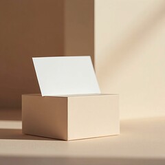 Commercial Stock Photo: Business Card Mockup Premium