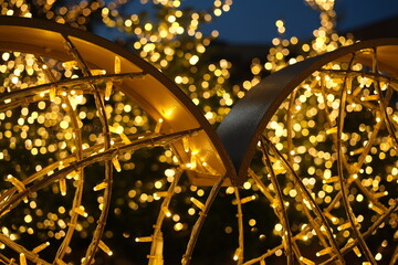 Weihnachtlicher Lichterschmuck