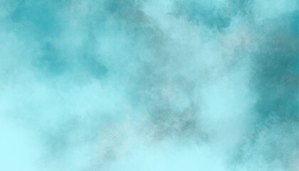 Soft Turquoise Abstract Smoke Background