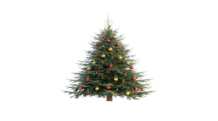  Decorated Christmas Tree PNG
