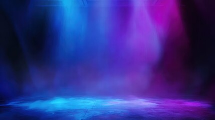 Fototapeta premium Swirling abstract smoke in magical colors on dark, great for event promotions for parties, cosmetic ads, or projects exploring illusion and wonder.