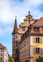 Obraz premium France, Alsace, The Old Protestant Presbytery, located in Colmar, France.