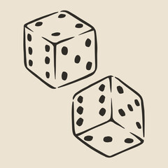 Playing dice game with friends