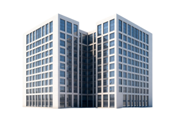 Modern High-rise Office Building Complex