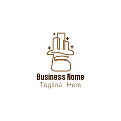 Cityscape in Beaker Logo