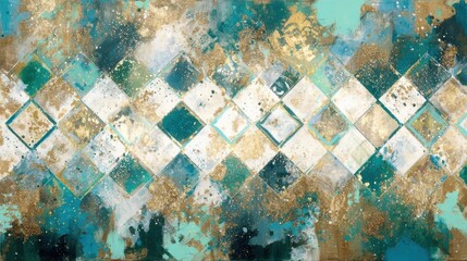 Multicolored and multi-material luxury background with grainy golden spots, suitable for luxury product advertisements, high-end products, or gorgeous design projects.