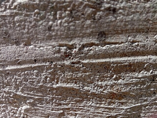 Obraz premium Rough concrete wall texture with horizontal lines