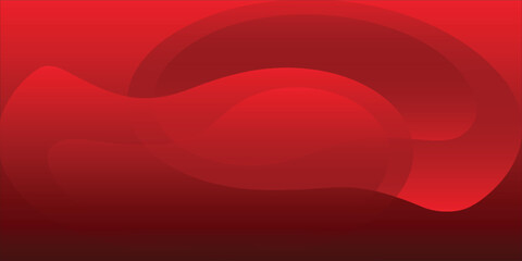 Red abstract background. Dynamic shapes composition. Eps10 vector