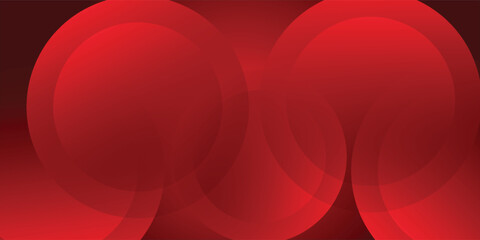 Red abstract background. Dynamic shapes composition. Eps10 vector