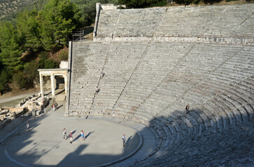 Ancient theater Epidavros, Argolida, Greece