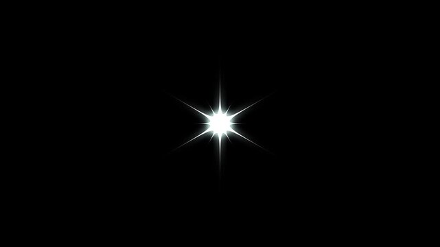 stars blinking sparkle animation on black background, twinkle light glitter stars sparkling, pulsing twinkling starry night sky, with shining dust, bokeh lights effect, glowing stars sparkle motion