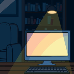 computer monitor and computer