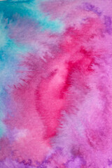 A Colourful Watercolour Paint Brush Stroke for Background