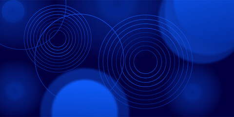 abstract blue geometric background. dynamic shapes composition. eps10 vector.eps.10.