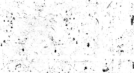 Scratch Grunge Urban Background. Dust Overlay Distress Grain. Monochrome texture of dots, cracks, dust, stain. Pattern for printing and design.