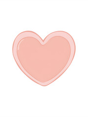 Simple Pastel Heart Shape