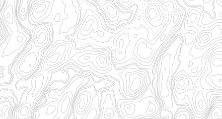 Abstract lines background. Contour maps. Topo contour map on white. Abstract background with waves Geographic mountain relief. © Mst