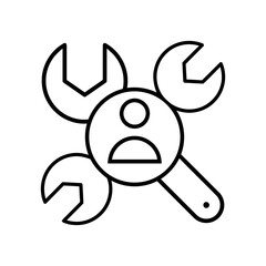 Human resources wrench tools spanner