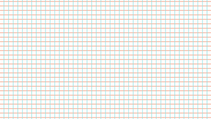 オレンジと水色の方眼デザインの背景素材