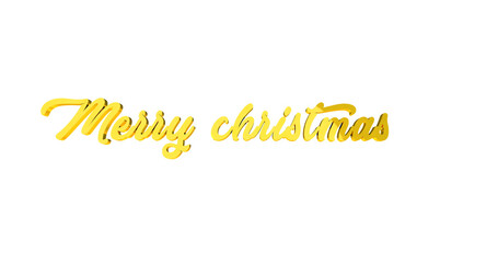Obraz premium Merry Christmas transparent graphics 