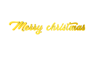 Merry Christmas transparent graphics