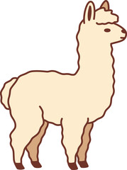 Obraz premium 알파카