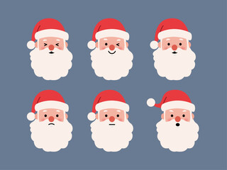 산타얼굴세트