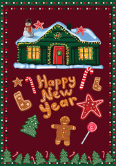 Christmas poster design