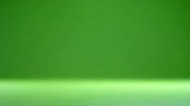 Emerald Backdrop: A clean, vibrant, and uncluttered studio backdrop in a rich emerald hue, ideal for product presentations or creative projects, offering a sleek and professional space.
